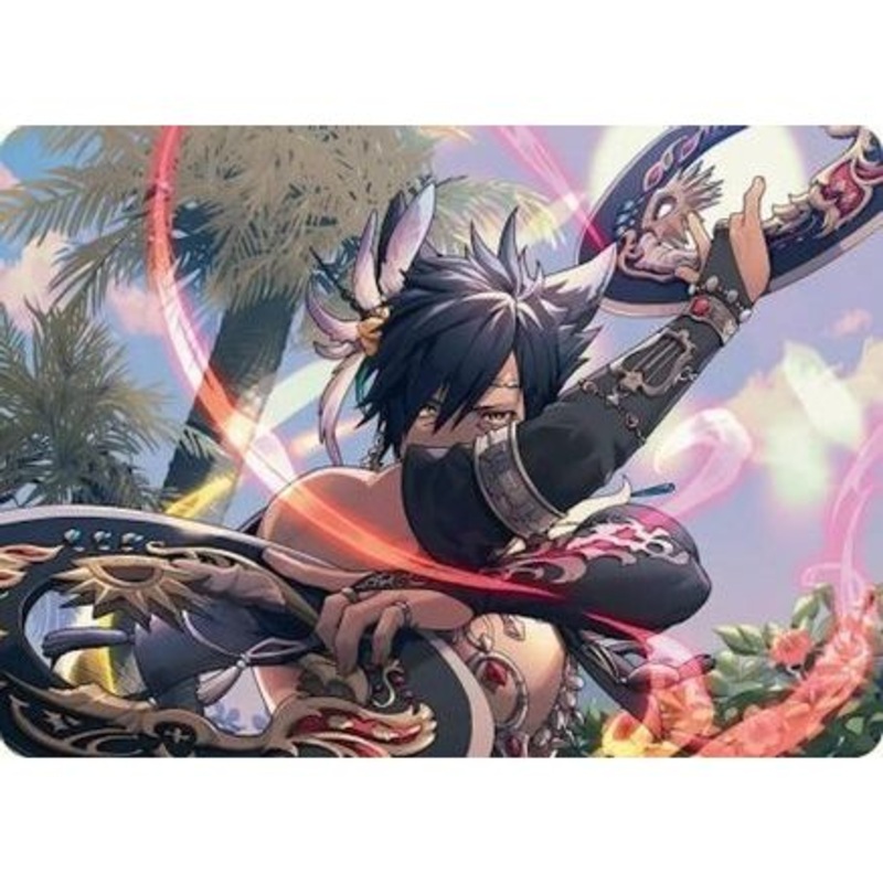 Dancer's Chakrams Art Card (AAFIN-024) - Art Series: FINAL FANTASY