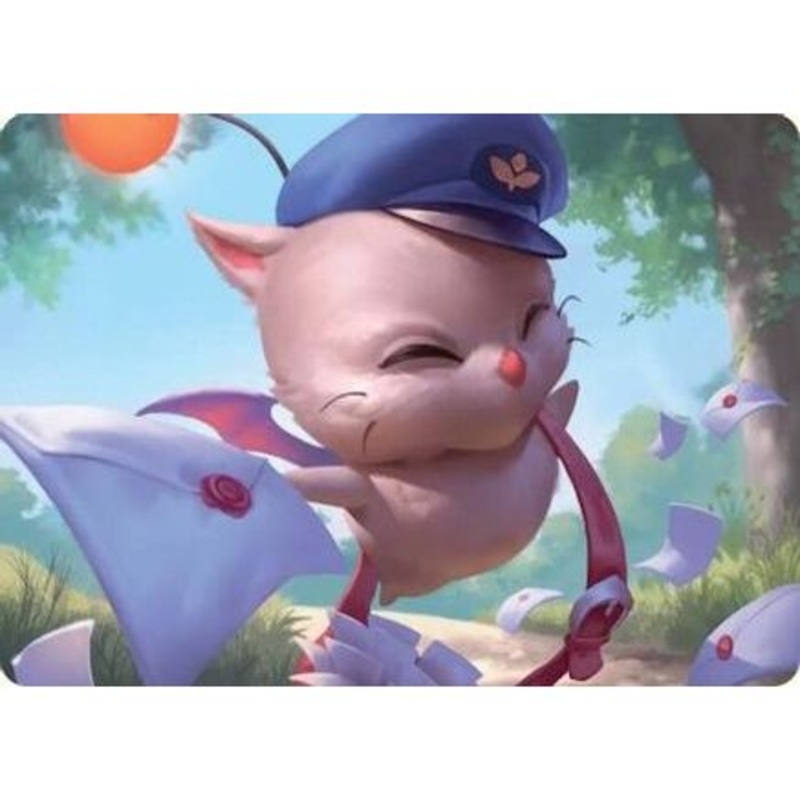 Delivery Moogle Art Card (AAFIN-001) - Art Series: FINAL FANTASY