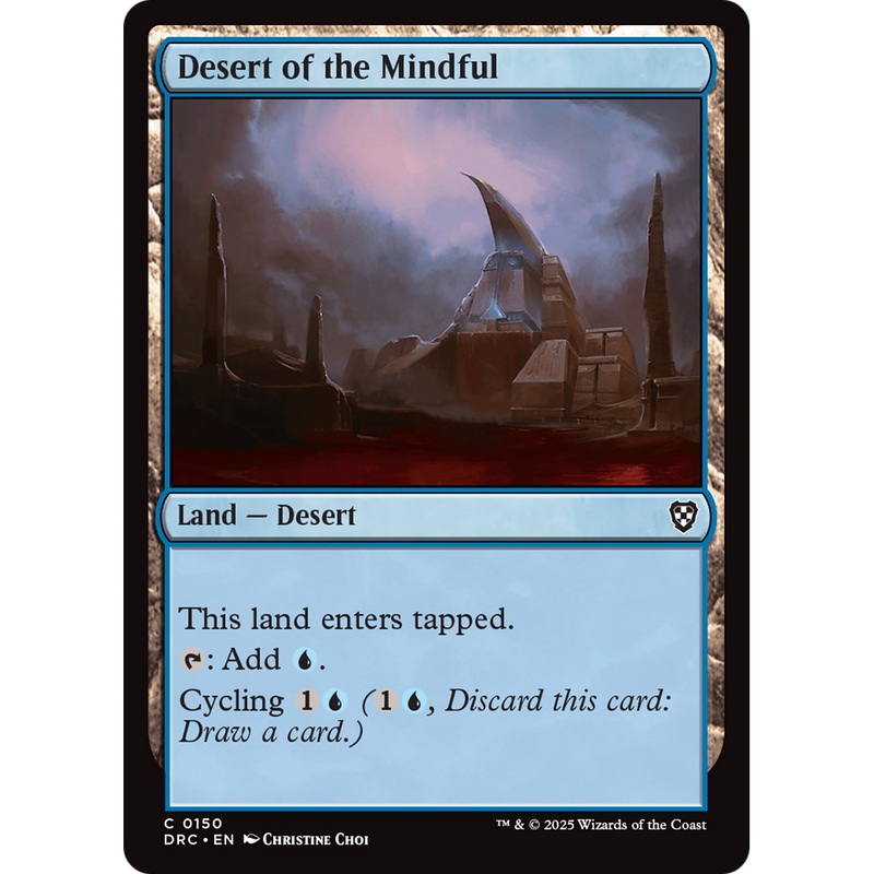Desert of the Mindful (DRC-150) - Commander: Aetherdrift