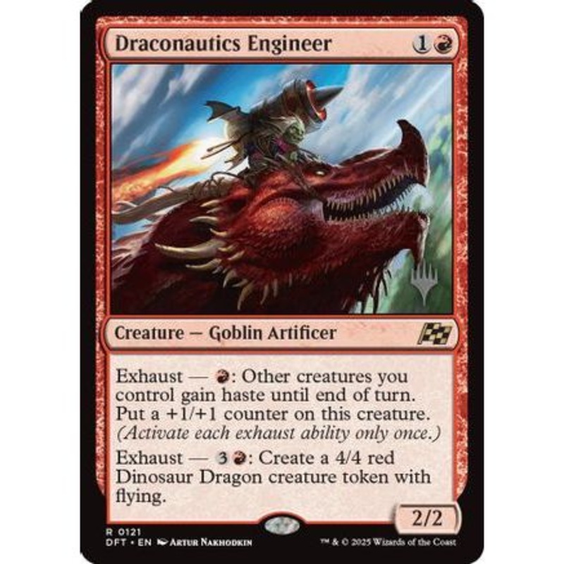 Draconautics Engineer (PPDFT-121) - Promo Pack: Aetherdrift Foil