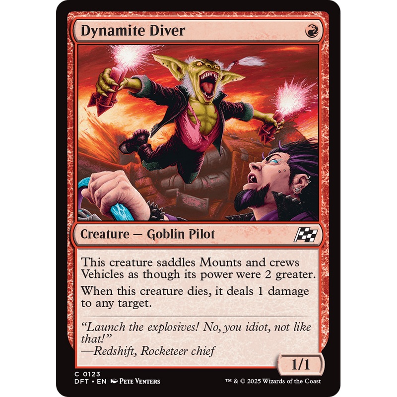 Dynamite Diver (DFT-123) - Aetherdrift