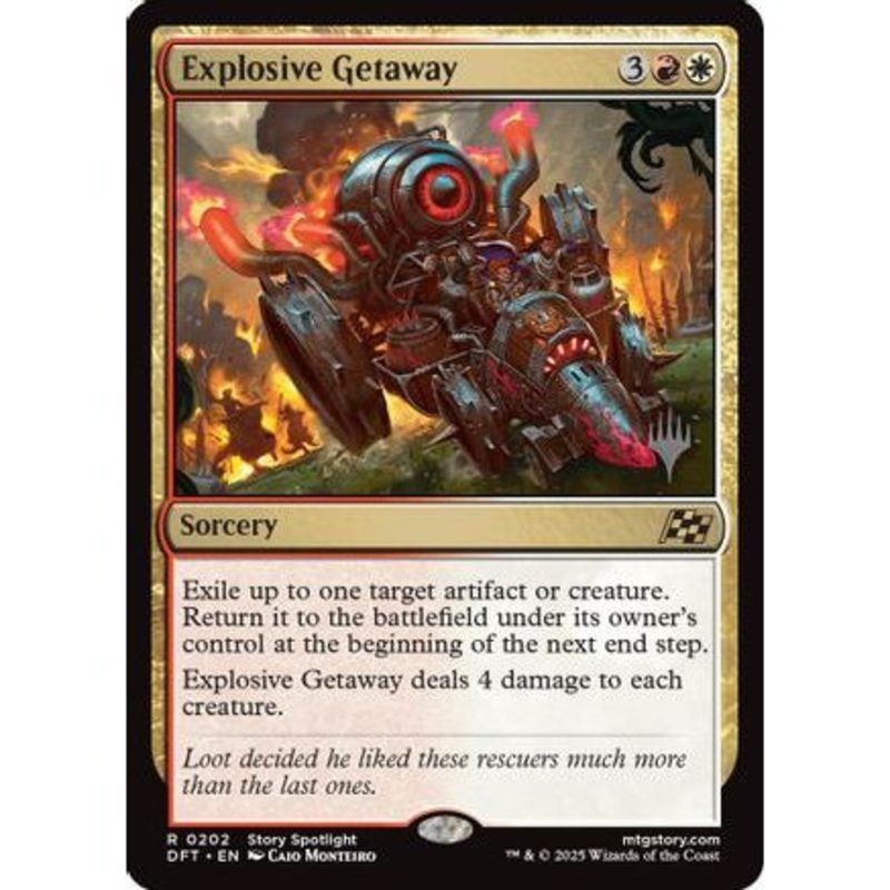 Explosive Getaway (PPDFT-202) - Promo Pack: Aetherdrift