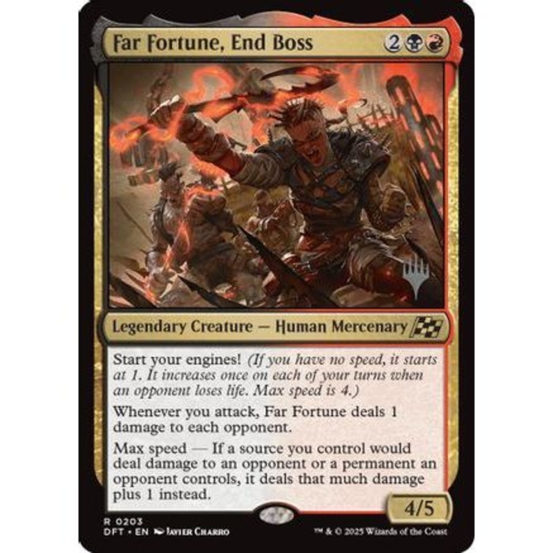 Far fortune, End Boss (PPDFT-203) - Promo Pack: Aetherdrift Foil