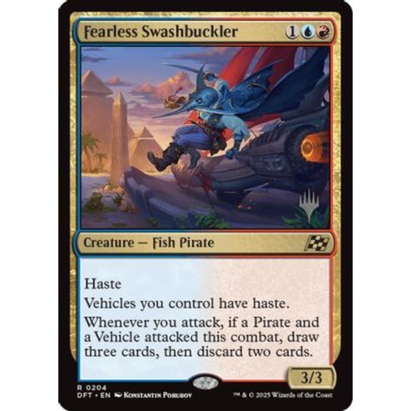 Fearless Swashbuckler (PPDFT-204) - Promo Pack: Aetherdrift