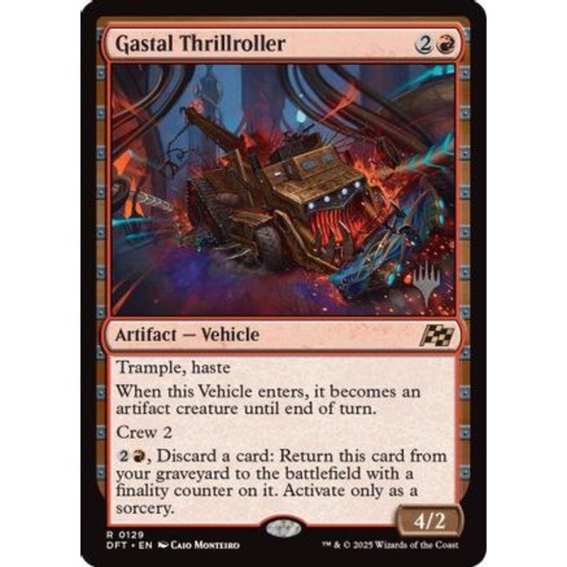 Gastal Thrillroller (PPDFT-129) - Promo Pack: Aetherdrift Foil