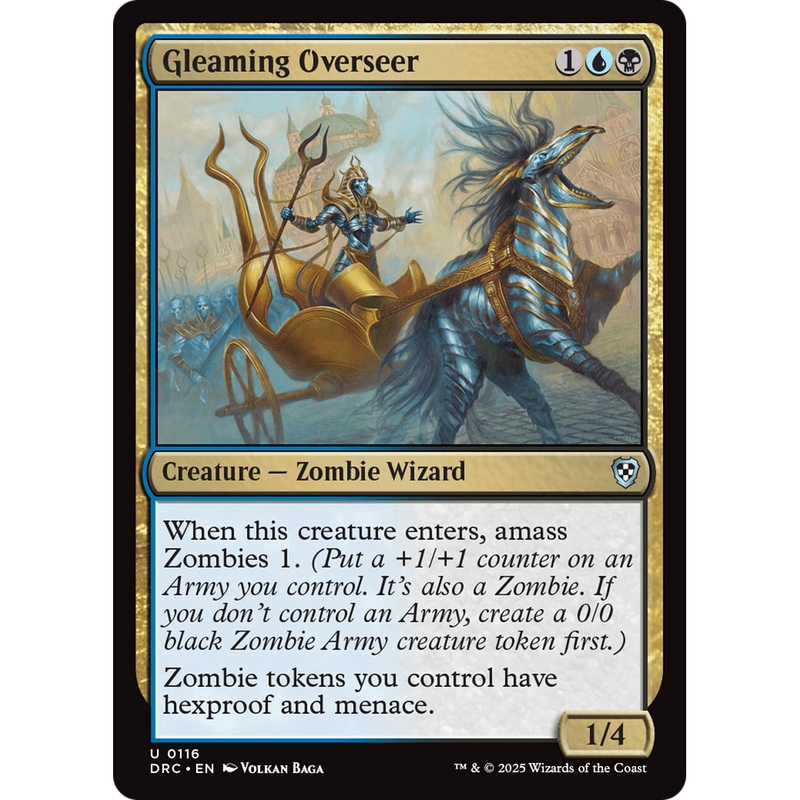 Gleaming Overseer (DRC-116) - Commander: Aetherdrift Foil