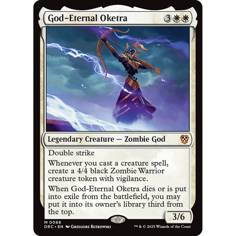 God-Eternal Oketra (DRC-066) - Commander: Aetherdrift