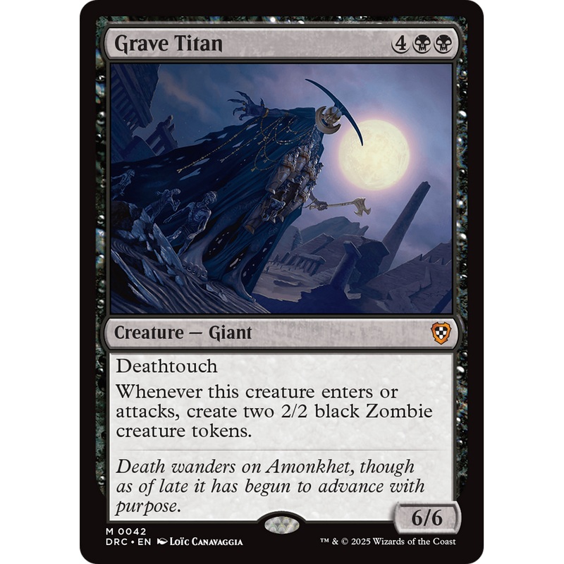 Grave Titan (DRC-042) - Commander: Aetherdrift