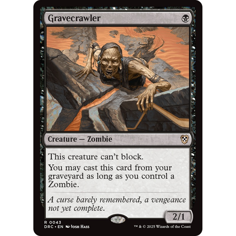 Gravecrawler (DRC-043) - Commander: Aetherdrift