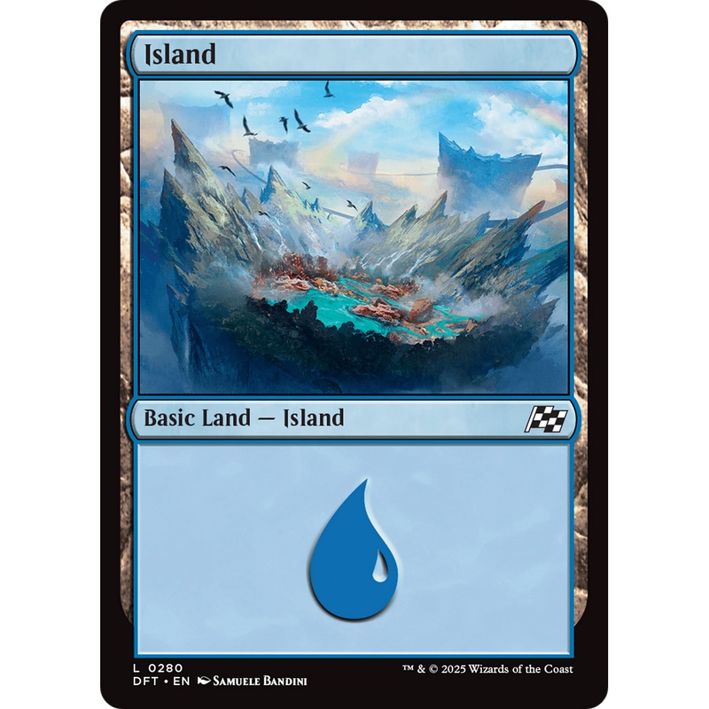 Island (DFT-280) - Aetherdrift Foil