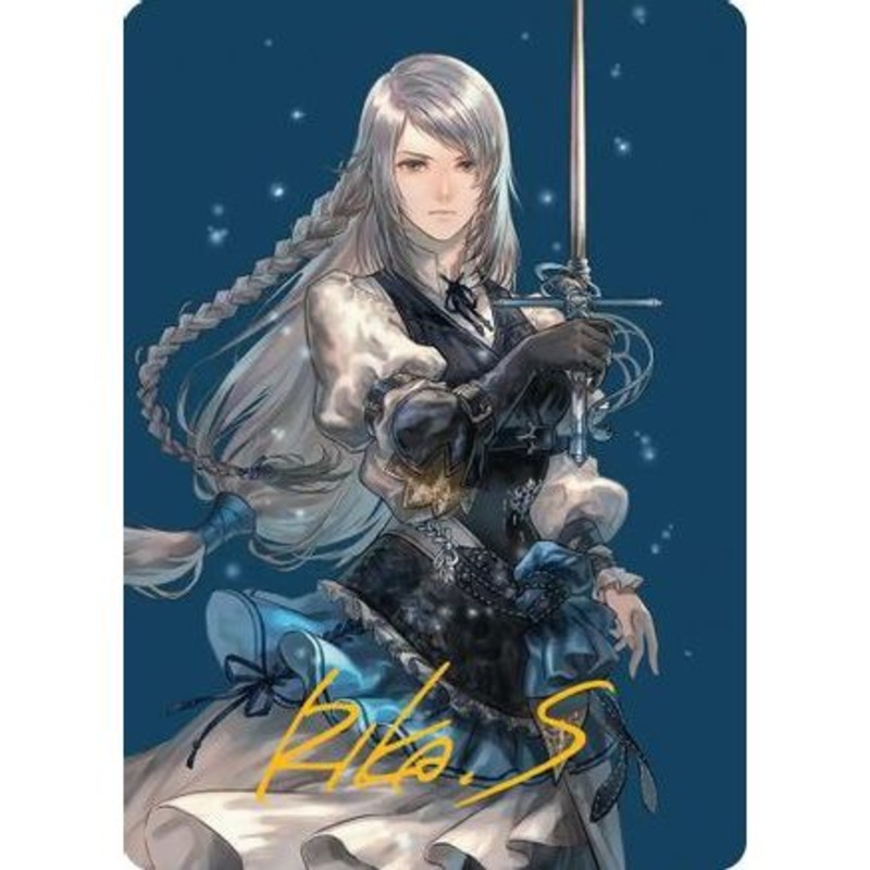Jill, Shiva's Dominant Art Card (Gold-Stamped Signature) (AAFIN-043) - Art Series: FINAL FANTASY