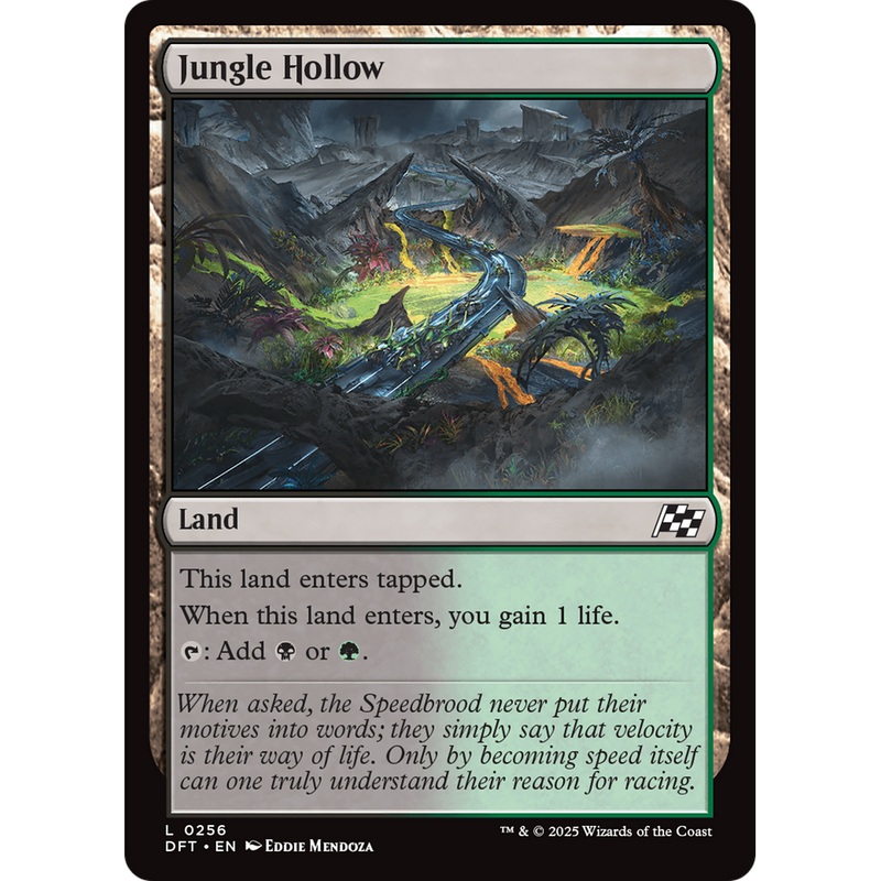 Jungle Hollow (DFT-256) - Aetherdrift Foil