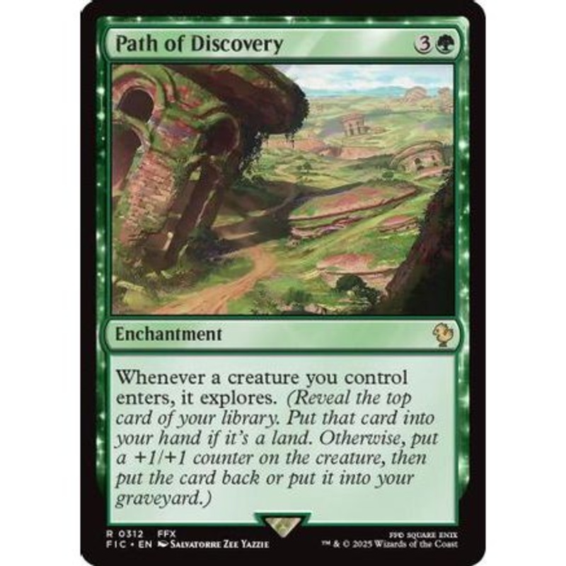 Path of Discovery (Surge Foil) (FIC-312) - Commander: FINAL FANTASY Foil