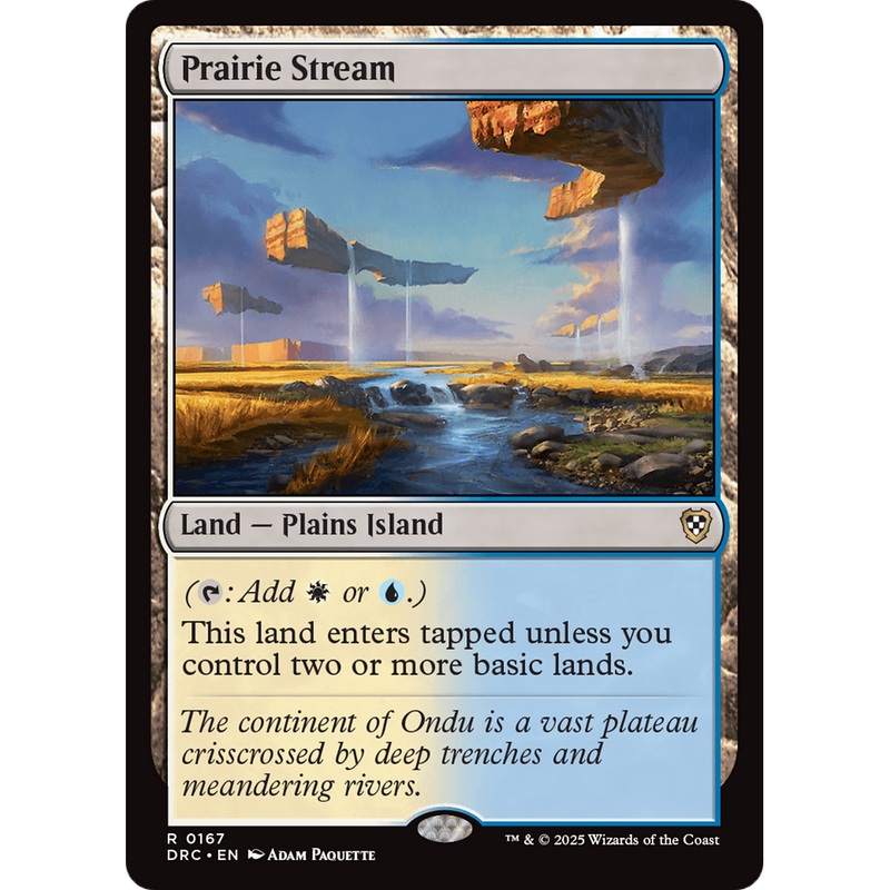 Prairie Stream (DRC-167) - Commander: Aetherdrift