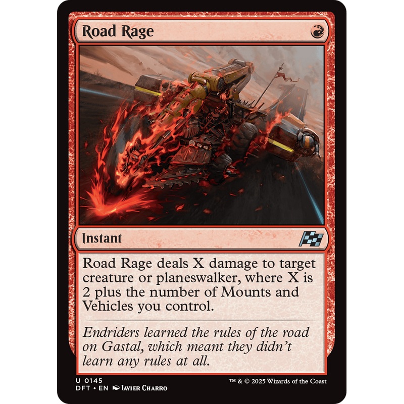 Road Rage (DFT-145) - Aetherdrift
