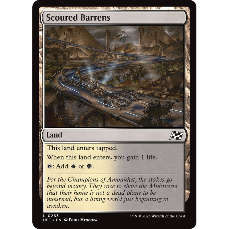 Scoured Barrens (DFT-263) - Aetherdrift Foil