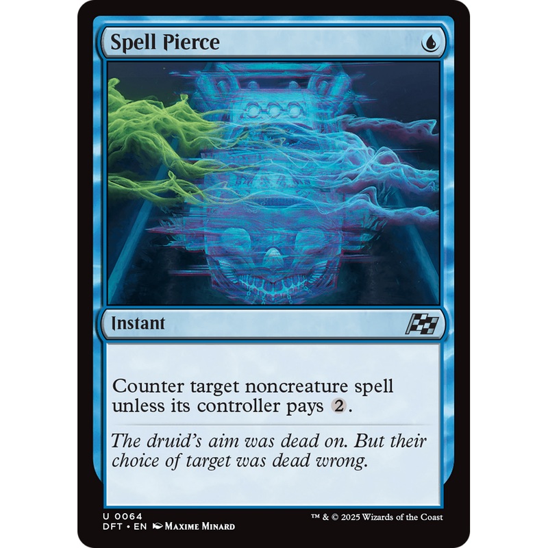 Spell Pierce (DFT-064) - Aetherdrift Foil