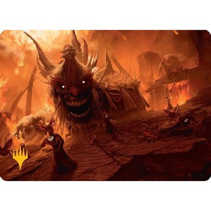 The Final Days Art Card (Gold-Stamped Planeswalker Symbol) (AAFIN-006) - Art Series: FINAL FANTASY