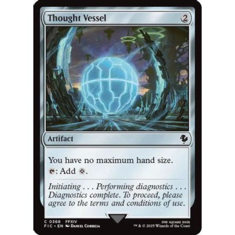 Thought Vessel (Surge Foil) (FIC-368) - Commander: FINAL FANTASY Foil