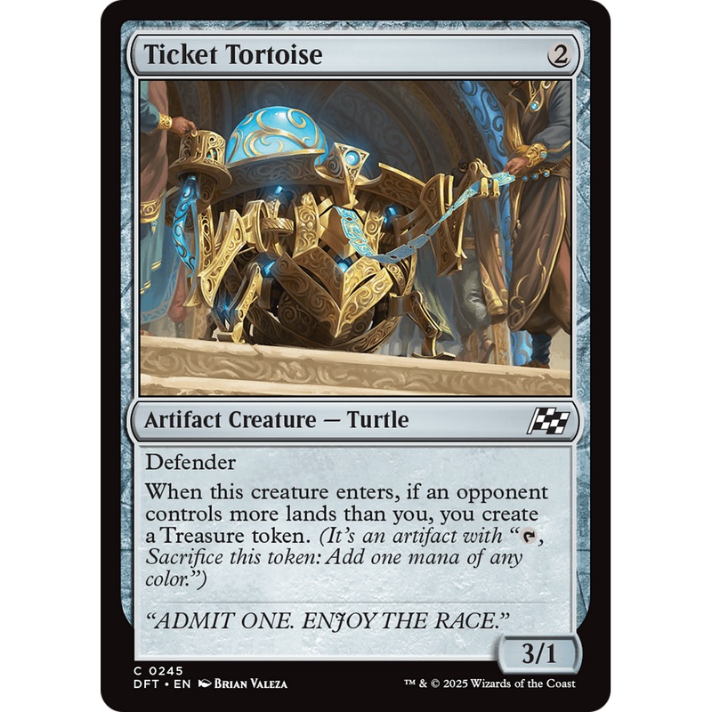 Ticket Tortoise (DFT-245) - Aetherdrift