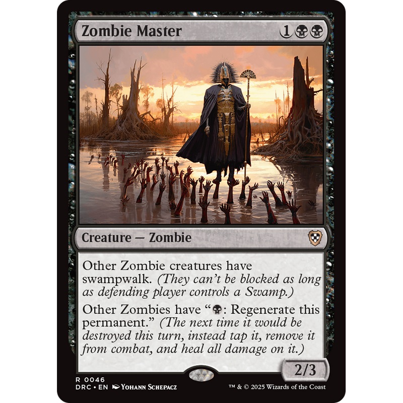 Zombie Master (DRC-046) - Commander: Aetherdrift Foil
