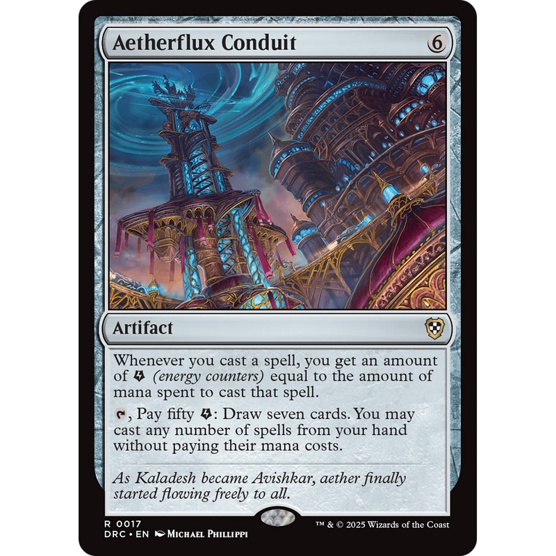 Aetherflux Conduit (DRC-017) - Commander: Aetherdrift Foil