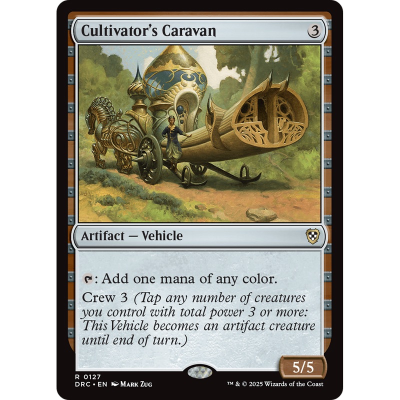 Cultivator's Caravan (DRC-127) - Commander: Aetherdrift