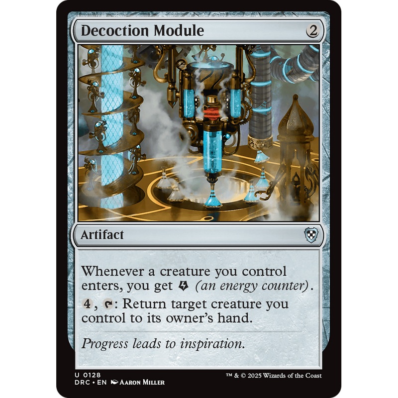 Decoction Module (DRC-128) - Commander: Aetherdrift Foil