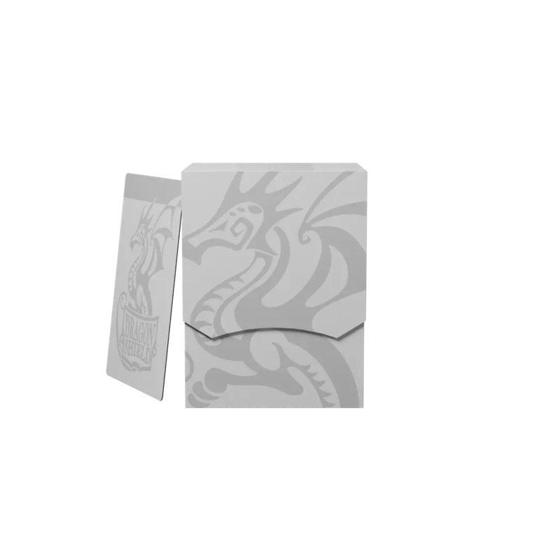Dragon Shield: Ashen White/Black Deck Shell