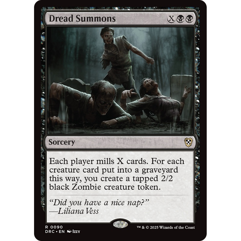 Dread Summons (DRC-090) - Commander: Aetherdrift