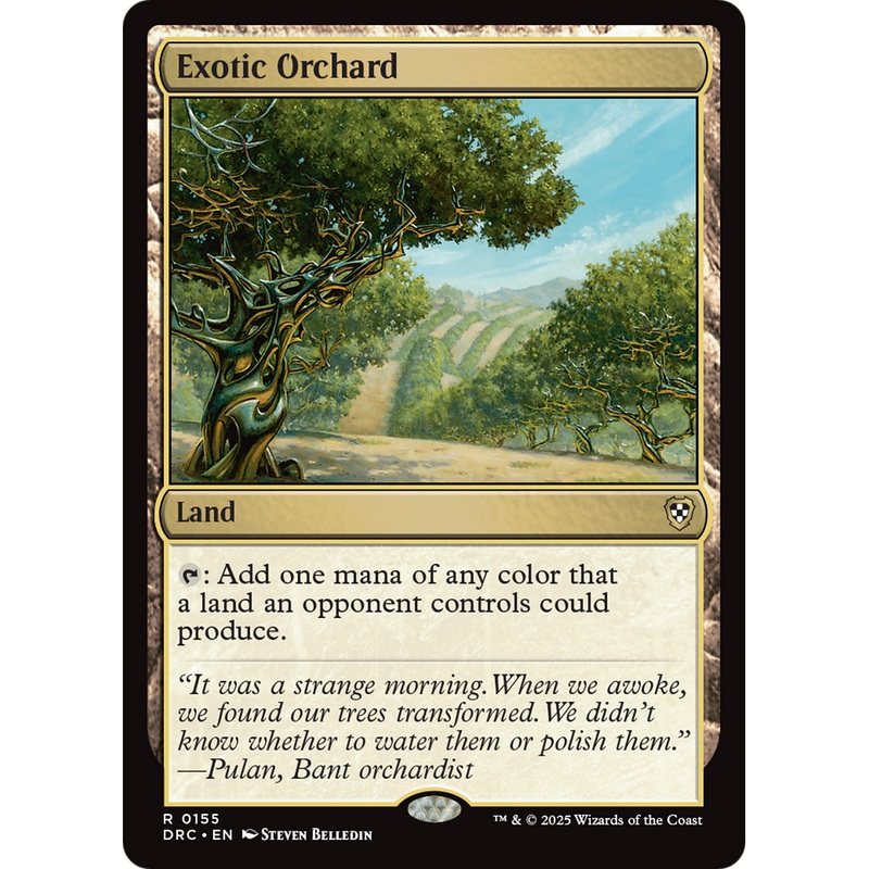 Exotic Orchard (DRC-155) - Commander: Aetherdrift
