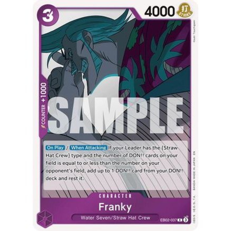 Franky (EB02-037) - Extra Booster: Anime 25th Collection Foil