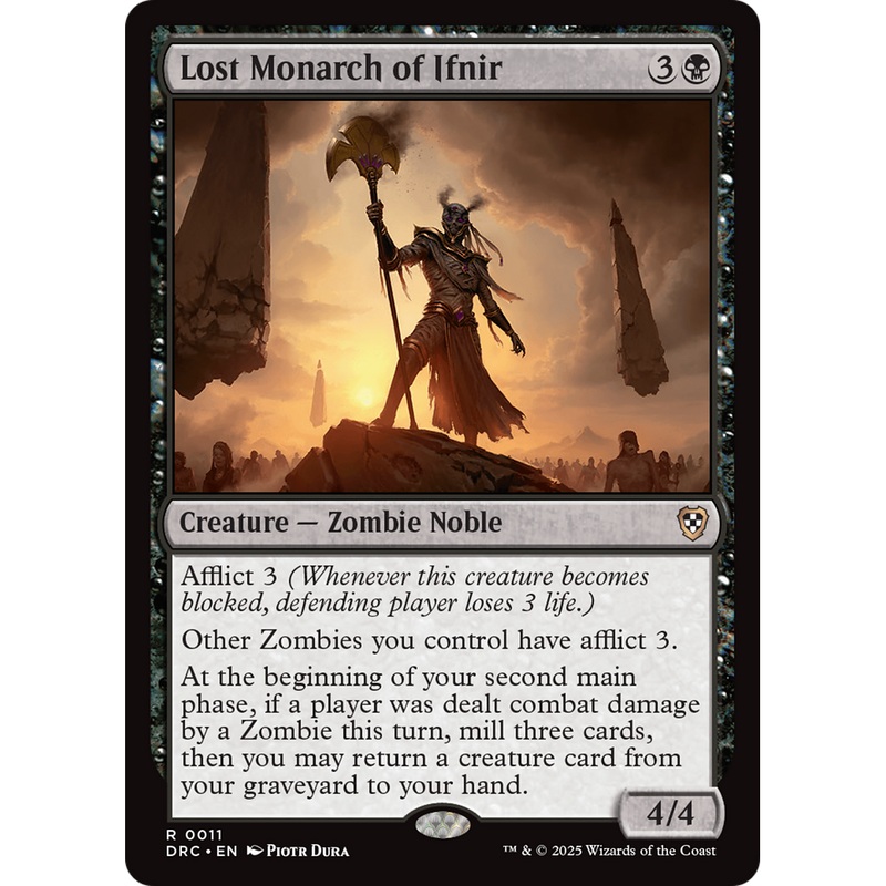 Lost Monarch of Ifnir (DRC-011) - Commander: Aetherdrift