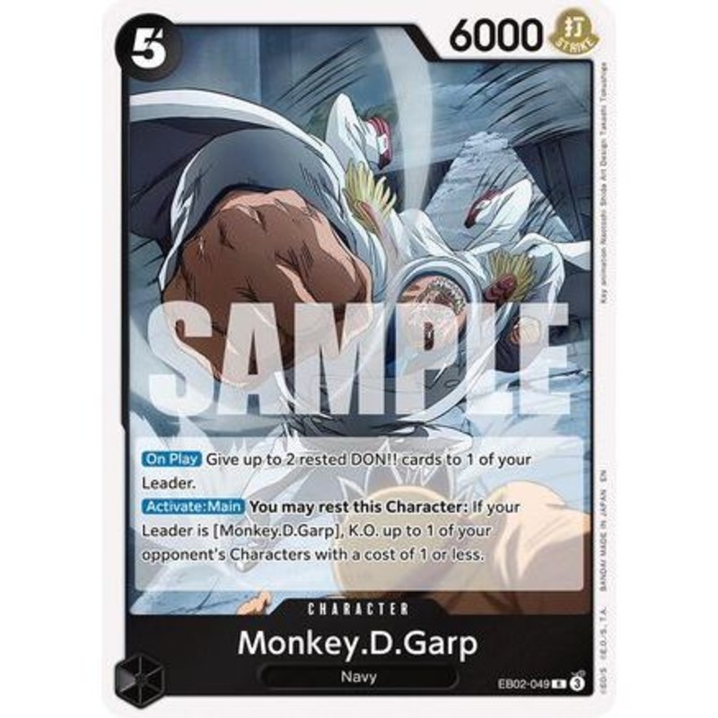 Monkey.D.Garp (EB02-049) - Extra Booster: Anime 25th Collection Foil