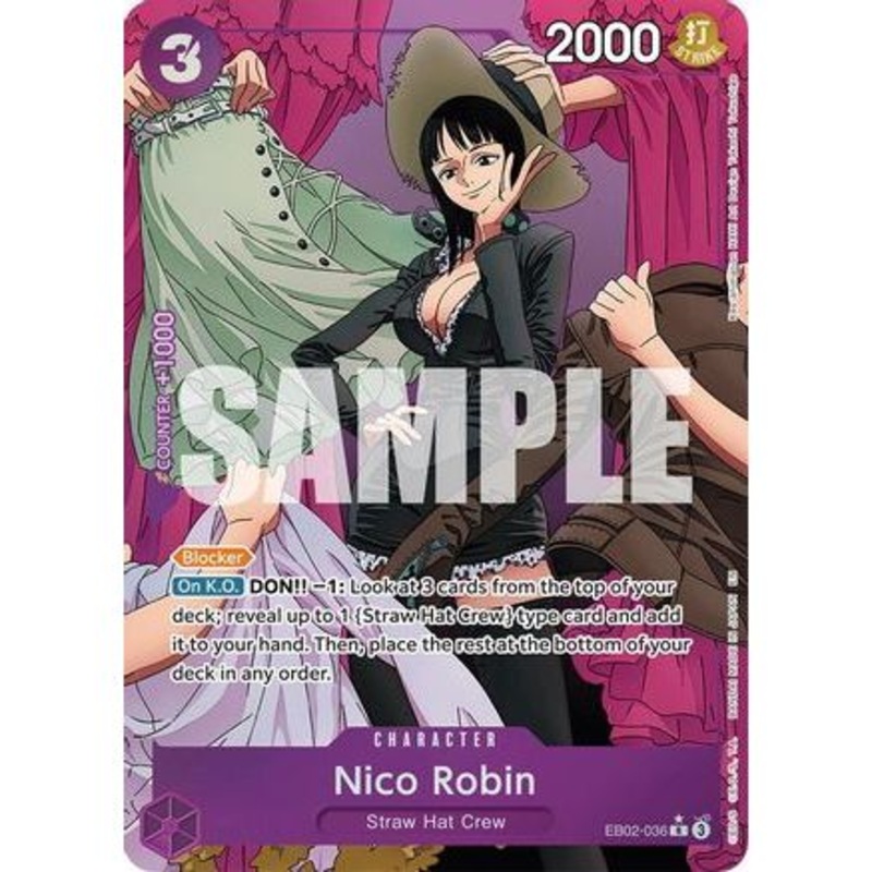 Nico Robin (Alternate Art) (EB02-036) - Extra Booster: Anime 25th Collection Foil