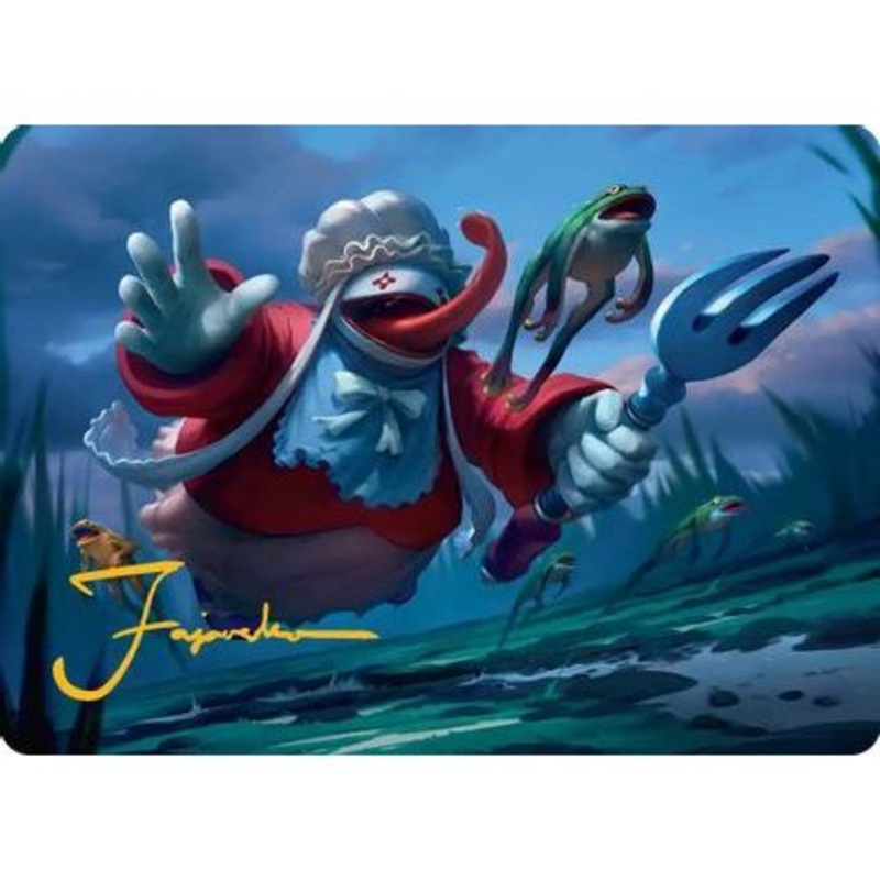 Quina, Qu Gourmet Art Card (Gold-Stamped Signature) (AAFIN-011) - Art Series: FINAL FANTASY