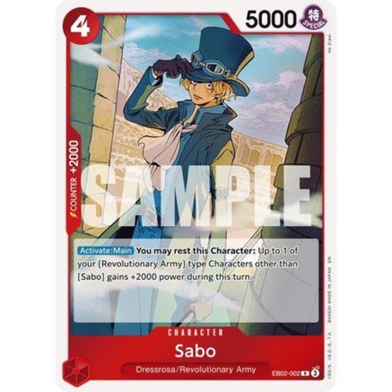 Sabo (EB02-002) - Extra Booster: Anime 25th Collection Foil