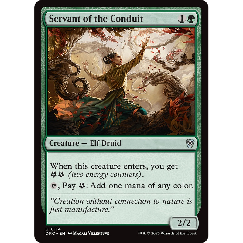 Servant of the Conduit (DRC-114) - Commander: Aetherdrift Foil