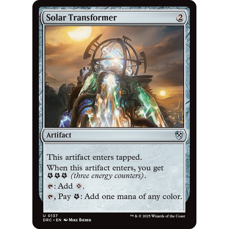 Solar Transformer (DRC-137) - Commander: Aetherdrift