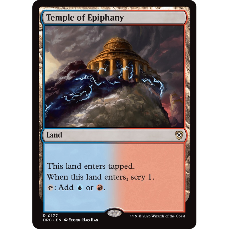 Temple of Epiphany (DRC-177) - Commander: Aetherdrift