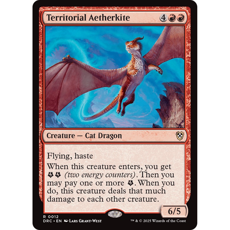 Territorial Aetherkite (DRC-012) - Commander: Aetherdrift Foil