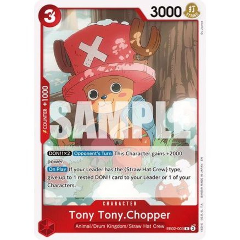 Tony Tony.Chopper (EB02-003) - Extra Booster: Anime 25th Collection Foil