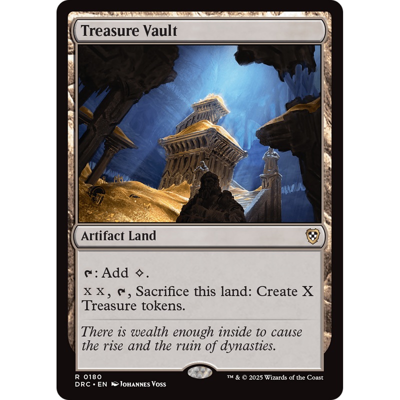 Treasure Vault (DRC-180) - Commander: Aetherdrift