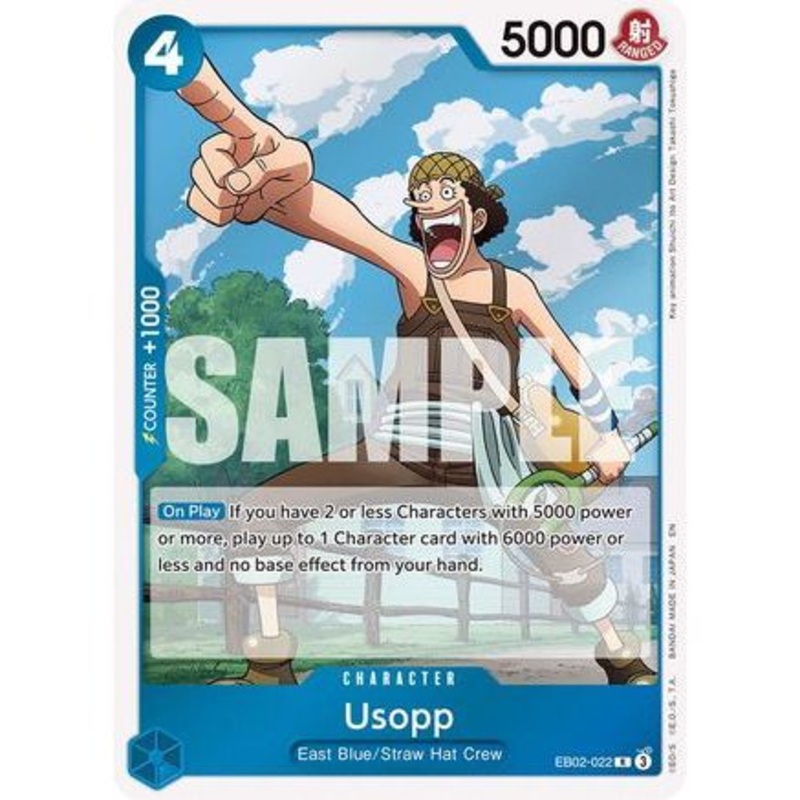 Usopp (EB02-022) - Extra Booster: Anime 25th Collection Foil
