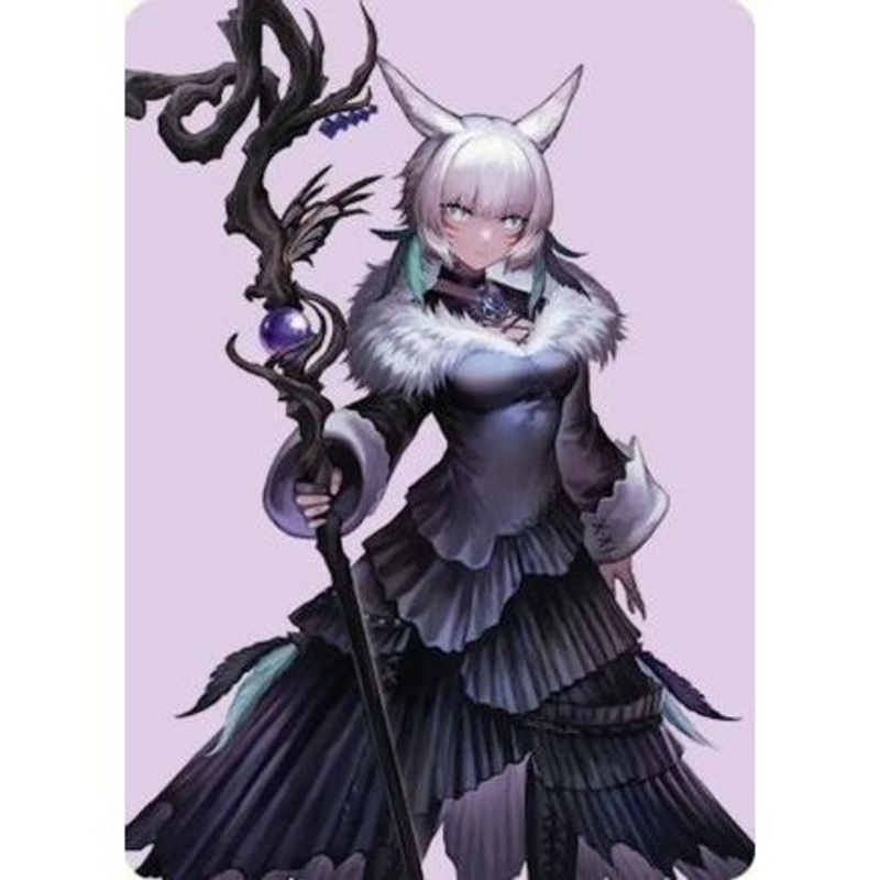 Y'shtola, Night's Blessed Art Card (53) (AAFIN-053) - Art Series: FINAL FANTASY