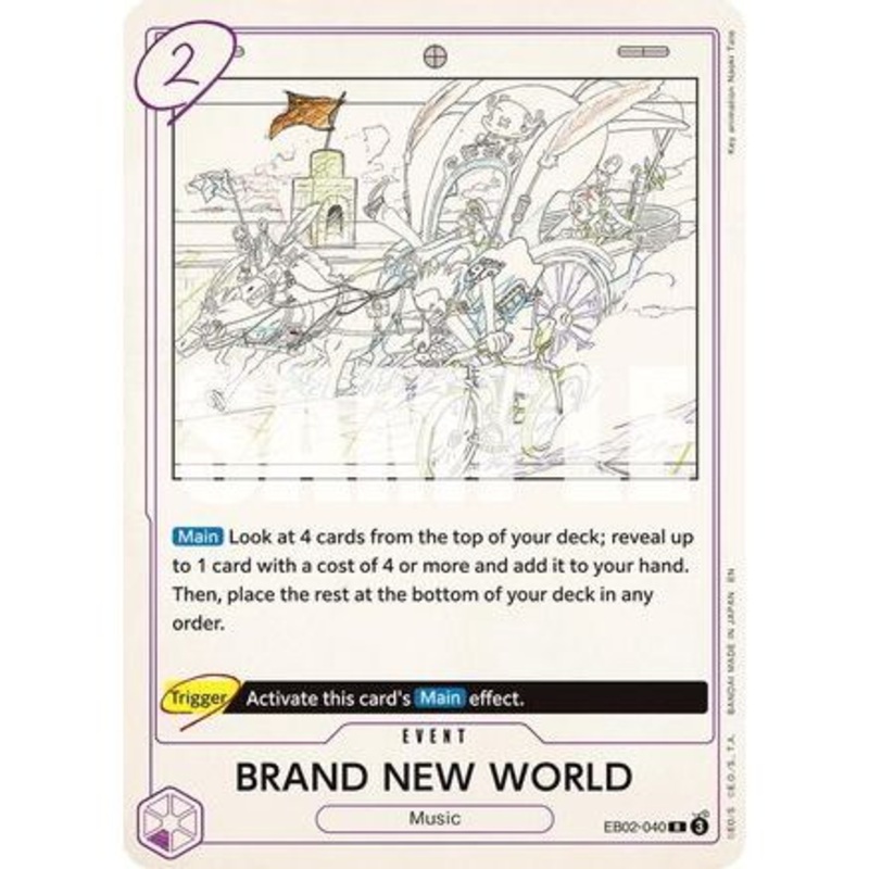 BRAND NEW WORLD (EB02-040) - Extra Booster: Anime 25th Collection Foil