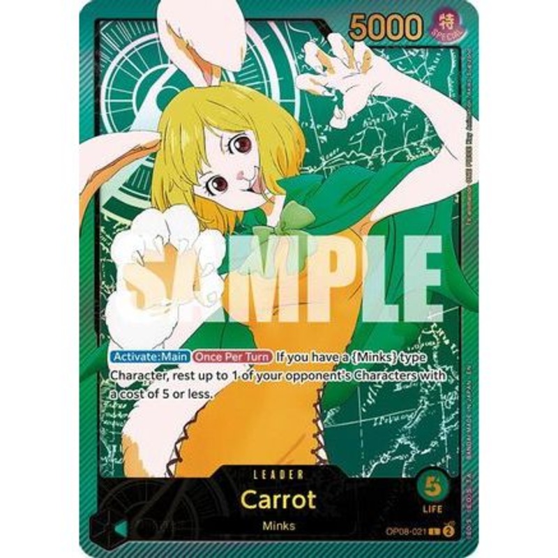 Carrot (SPR) (OP08-021) - Extra Booster: Anime 25th Collection Foil
