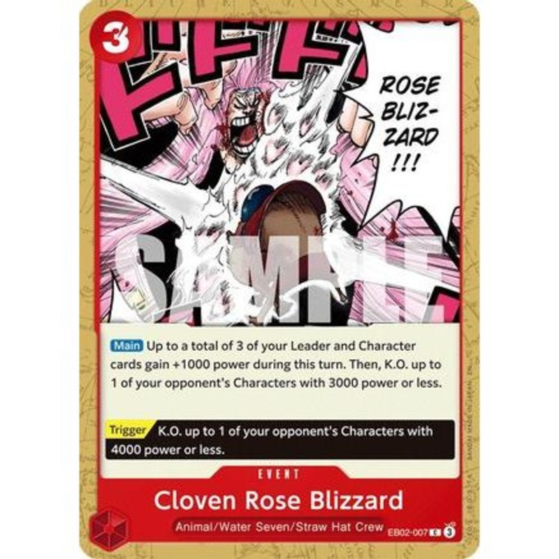 Cloven Rose Blizzard (EB02-007) - Extra Booster: Anime 25th Collection