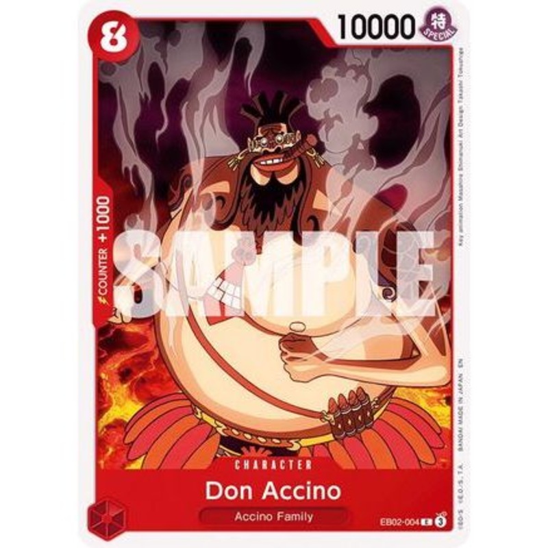 Don Accino (EB02-004) - Extra Booster: Anime 25th Collection