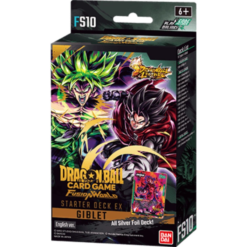 Dragon Ball Super TCG: Fusion World: Starter Deck 10: Giblet (FS10) (Preorder Expected Release Date 6/13/2025)